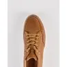 Baskets en cuir Leo – CU02 Camel - MAKEBA