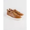 Baskets en cuir Leo – CU02 Camel - MAKEBA