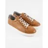 Baskets en cuir Leo – CU05 Camel - MAKEBA