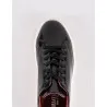 Baskets en cuir Leo – CU05 Noir Glacé - MAKEBA