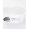 Baskets en cuir Leo – CU05 Blanc - MAKEBA