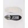 Baskets en cuir Leo – CU09 Noir - MAKEBA