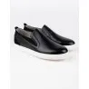 Slip-on en cuir Leo – CU10 Noir - MAKEBA
