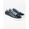 Baskets en cuir Leo – CU21 Bleu - MAKEBA