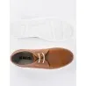 Baskets en cuir Leo – CU32 Camel - MAKEBA