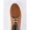 Baskets en cuir Leo – CU32 Camel - MAKEBA