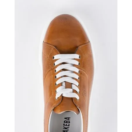 Chaussures en cuir Luigi – LF11 Camel - MAKEBA