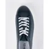 Baskets en cuir Danilo – BLC02 Bleu - MAKEBA