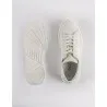 Baskets en cuir Danilo – BLC50 Blanc - MAKEBA