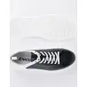 Basket en cuir Raffaello – Mac01 Noir - MAKEBA