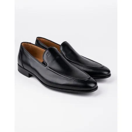 Chaussure en cuir Luca – CLA11 Noir - MAKEBA