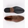 Chaussure en cuir Dante – DB02 Marron - MAKEBA