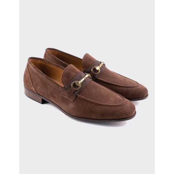 Chaussures Luca – CLA7 – Daim marron - MAKEBA