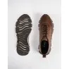 Baskets en cuir Benito – BLM01 Marron - MAKEBA