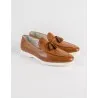 Mocassins en cuir Emiliano – TE03 Cuir Camel - MAKEBA