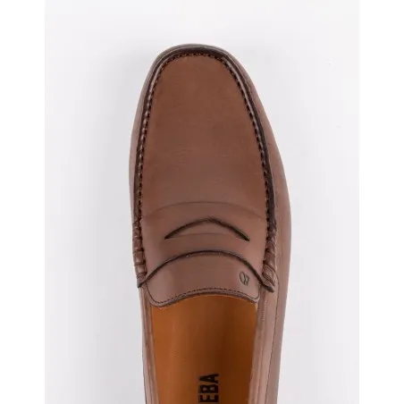 Mocassins en cuir Tino – TD100 Marron 290 - MAKEBA