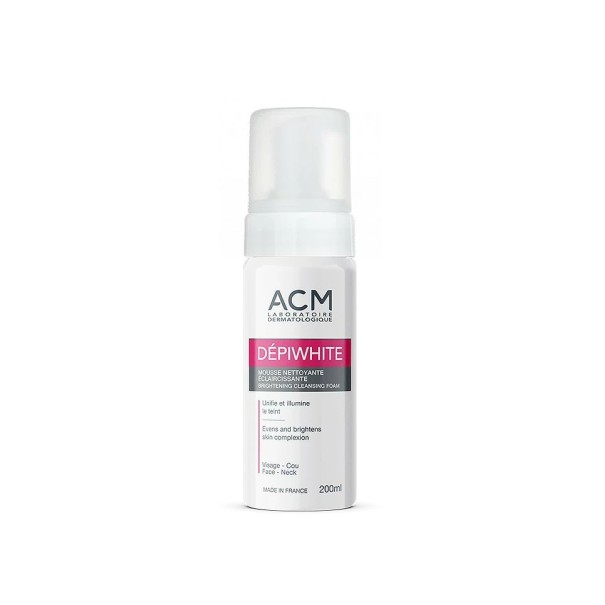 ACM DEPIWHITE MOUSSE NETTOYANTE ECLAIRCISSANTE 200ML - 