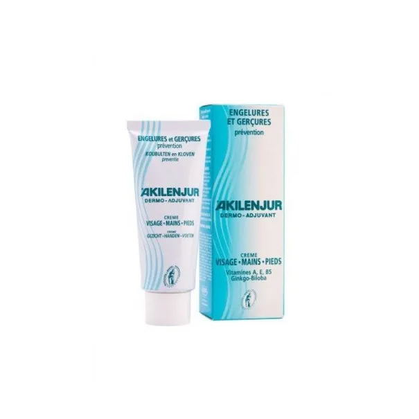 AKILEINE AKILENJUR DERMOADJUVANT CREME VISAGE PIEDS MAINS 30ML - ASEPTA