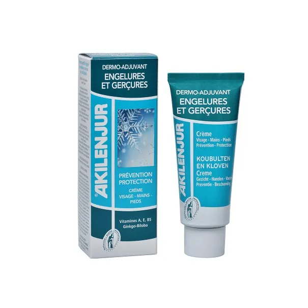 AKILEINE AKILENJUR DERMOADJUVANT CREME VISAGE PIEDS MAINS 75ML - ASEPTA