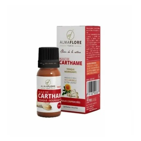 ALMAFLORE HUILE CARTHAME 10 ML - 