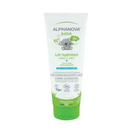 ALPHANOVA BEBE BIO LAIT HYDRATANT VISAGE&CORPS 200ML - ALPHANOVA
