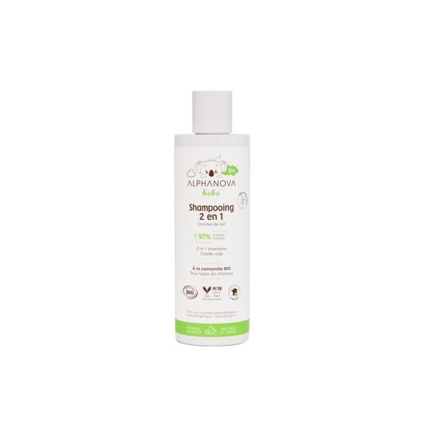 ALPHANOVA SHAMPOING 2EN1 BIO 200ML - ALPHANOVA