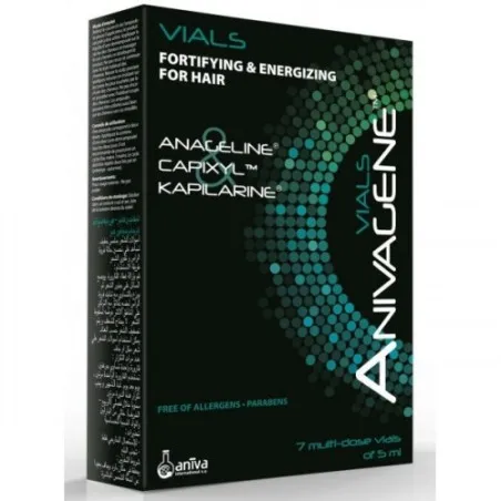 ANIVAGENE AMPOULE ANTI CHUTE FORTIFIANT & ENERGISANT 7*5ML - ANIVAGENE
