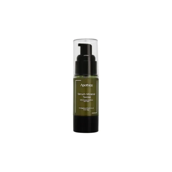 APOTHICA SERUM MINERAL TEINTE ANTI-ÂGE CONTOUR DES YEUX 30ML - BEBIO COSMETICS