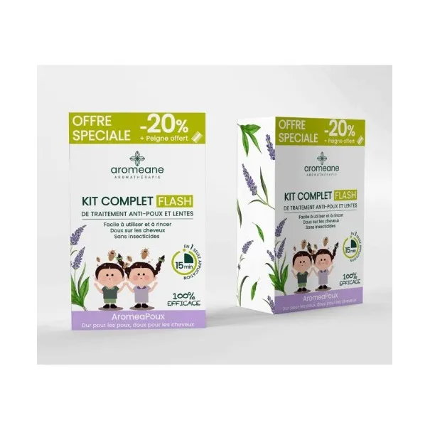AROMEANE PACK ANTI POUX ET LENTES - PHARMASHOP