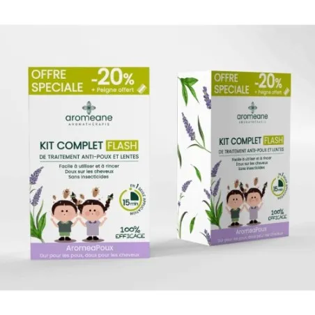AROMEANE PACK ANTI POUX ET LENTES - PHARMASHOP