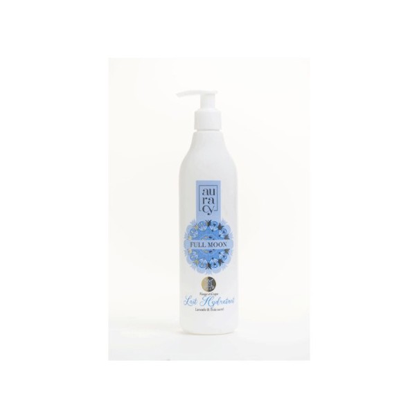 AURACY FULL MOON LAIT HYDRATANT VISAGE ET CORPS LAVANDE&BOIS SACRE 400ML - AURACY