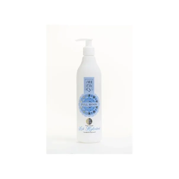AURACY FULL MOON LAIT HYDRATANT VISAGE ET CORPS LAVANDE&BOIS SACRE 400ML - AURACY