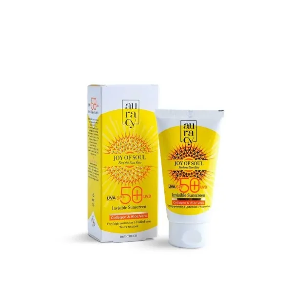 AURACY JOY OF SOUL ECRAN SOLAIRE INVISIBLE SPF 50+ 50GR - AURACY