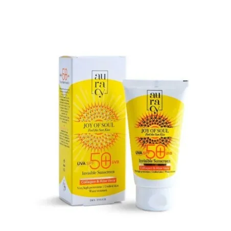 AURACY JOY OF SOUL ECRAN SOLAIRE INVISIBLE SPF 50+ 50GR - AURACY