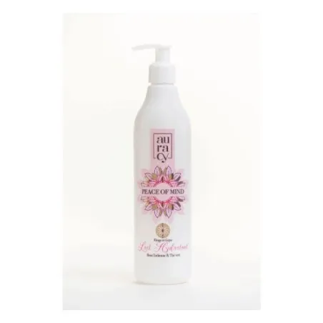 AURACY PEACE OF MIND LAIT HYDRATANT VISAGE ET CORPS ROSE INDIENNE&THE VERT,400ML - AURACY