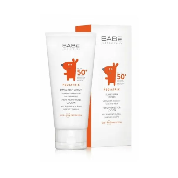 BABE PEDIATRIC CREME SOLAIRE LOTION SPF50+ 100ML - BABÉ LABORATOIRE