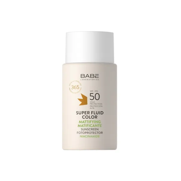 BABE SUPER FLUID COLOR MATIFIANT 50 SPF 50ML - BABÉ LABORATOIRE