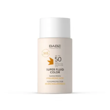 BABE SUPER FLUID COLOR PROTECTION SOLAIRE 50 SPF 50ML - BABÉ LABORATOIRE