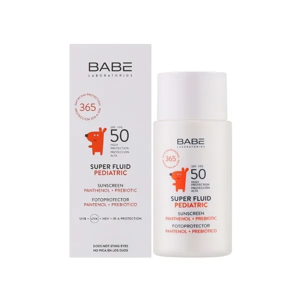 BABE SUPER FLUID PEDIATRIC 50 SPF 50ML - BABÉ LABORATOIRE