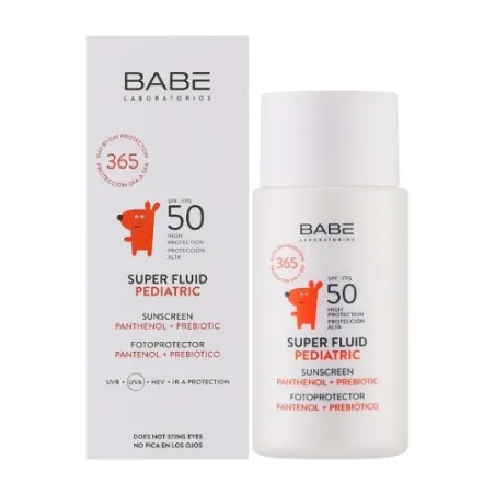 BABE SUPER FLUID PEDIATRIC 50 SPF 50ML - BABÉ LABORATOIRE