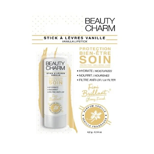 BEAUTY CHARM Stick à lèvres Adultes Vanille - BEAUTY CHARM