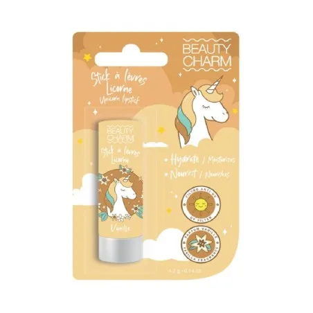 BEAUTY CHARM Stick à lèvres Enfants Licorne Vanille - BEAUTY CHARM