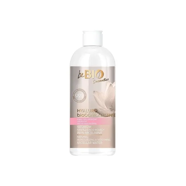 BEBIO COSMETICS EAU MICELLAIRE HYDRATANT APAISANTE HYALURO BIOREJUVENATION 400ML - BEESLINE