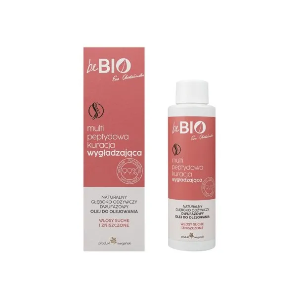 BEBIO COSMETICS HUILE NATURELLE PROFONDEMENT NOURRISSANTE POUR CHEVEUX HUILAGE AUX BIO-PEPTIDES 100ML - BEBIO COSMETICS