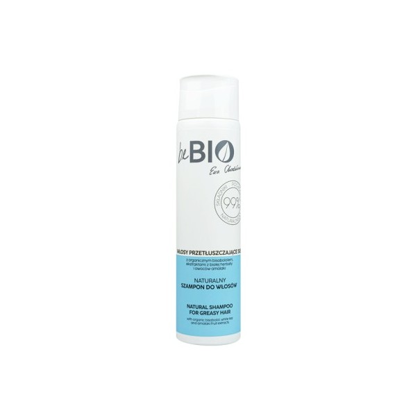 BEBIO COSMETICS SHAMPOING NATUREL POUR CHEVEUX GRAS 300 ML - BEBIO COSMETICS