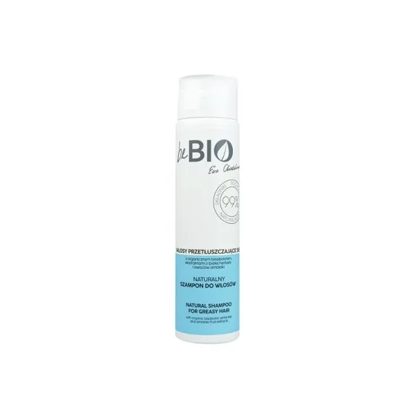 BEBIO COSMETICS SHAMPOING NATUREL POUR CHEVEUX GRAS 300 ML - BEBIO COSMETICS