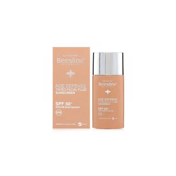 BEESLINE ECRAN FLUID TEINTEE ANTI AGE SPF50+ 40ML - BEESLINE
