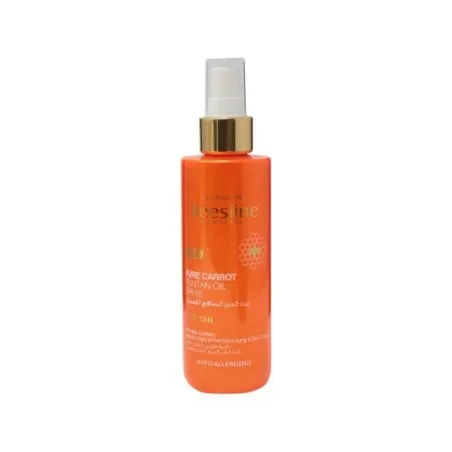BEESLINE HUILE DE BRONZAGE PURE CARROT SUNTAN OIL SPF10, 200ML - BEESLINE