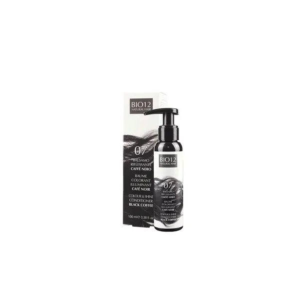 BIO12 BAUME COLORANT ET ILLUMINANT CHEVEUX 07 CAFFÈ NERO 100 ML - M&D PHARMACY