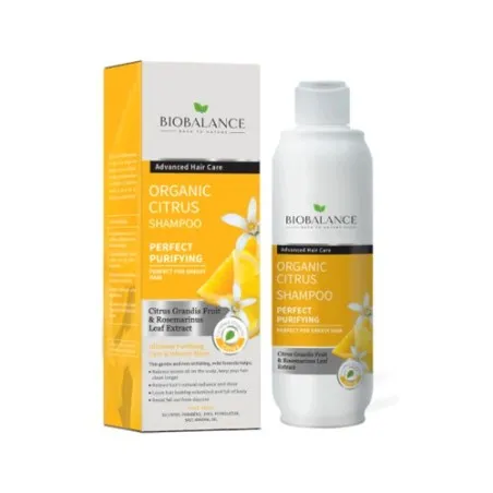 BIOBALANCE ORGANIC CITRUS SHAMPOO 330ML - BIOBALANCE